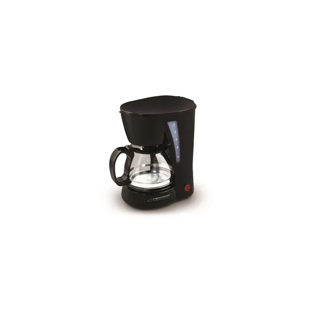 Esperanza Aparat za kafu EKC006, Drip sistem, 0.6l, Crni