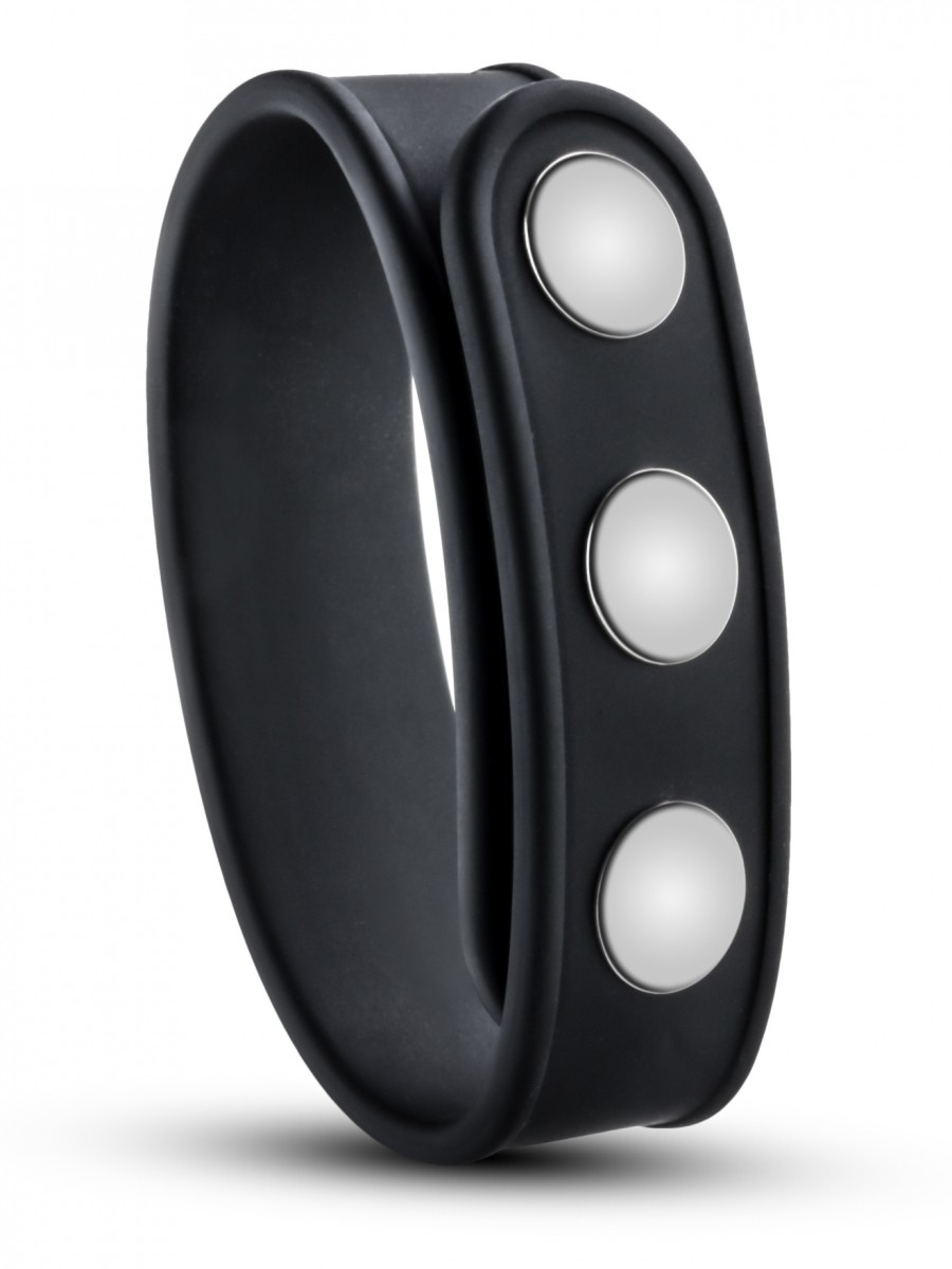 BLUSH Prsten za penis Novelties Performance, Crni