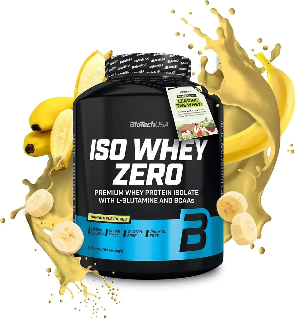 BioTechUSA Protein Iso Whey Zero, Banana, 1800 g