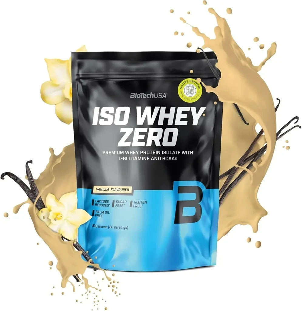 BioTechUSA Protein Iso Whey Zero, Vanila, 454 g