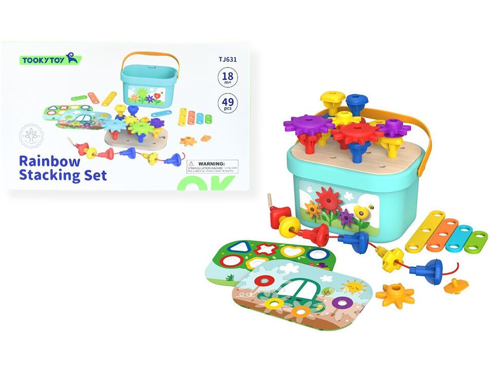 Tooky Toys Drveni toranj