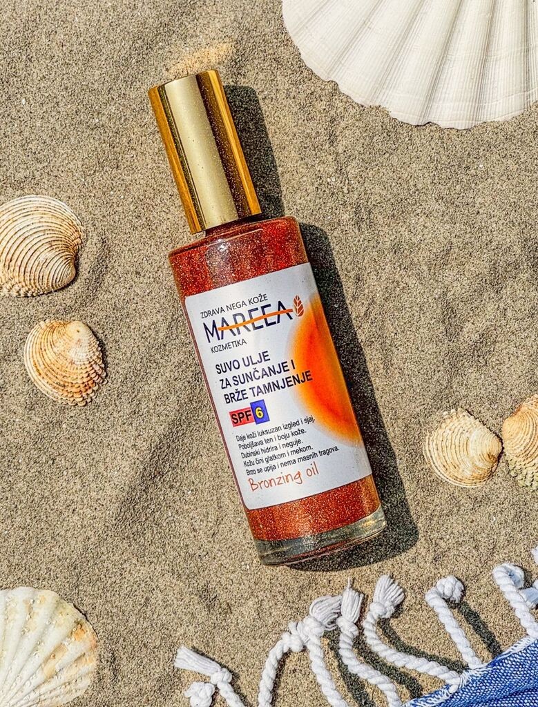 Mareea Bronzano suvo ulje za sunčanje i brže tamnjenje, 100 ml