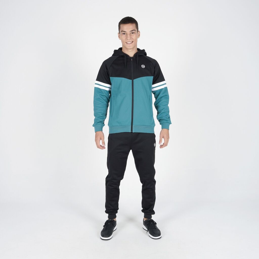Sergio Tacchini Muška trenerka Mass tracksuit, Zeleno-crna