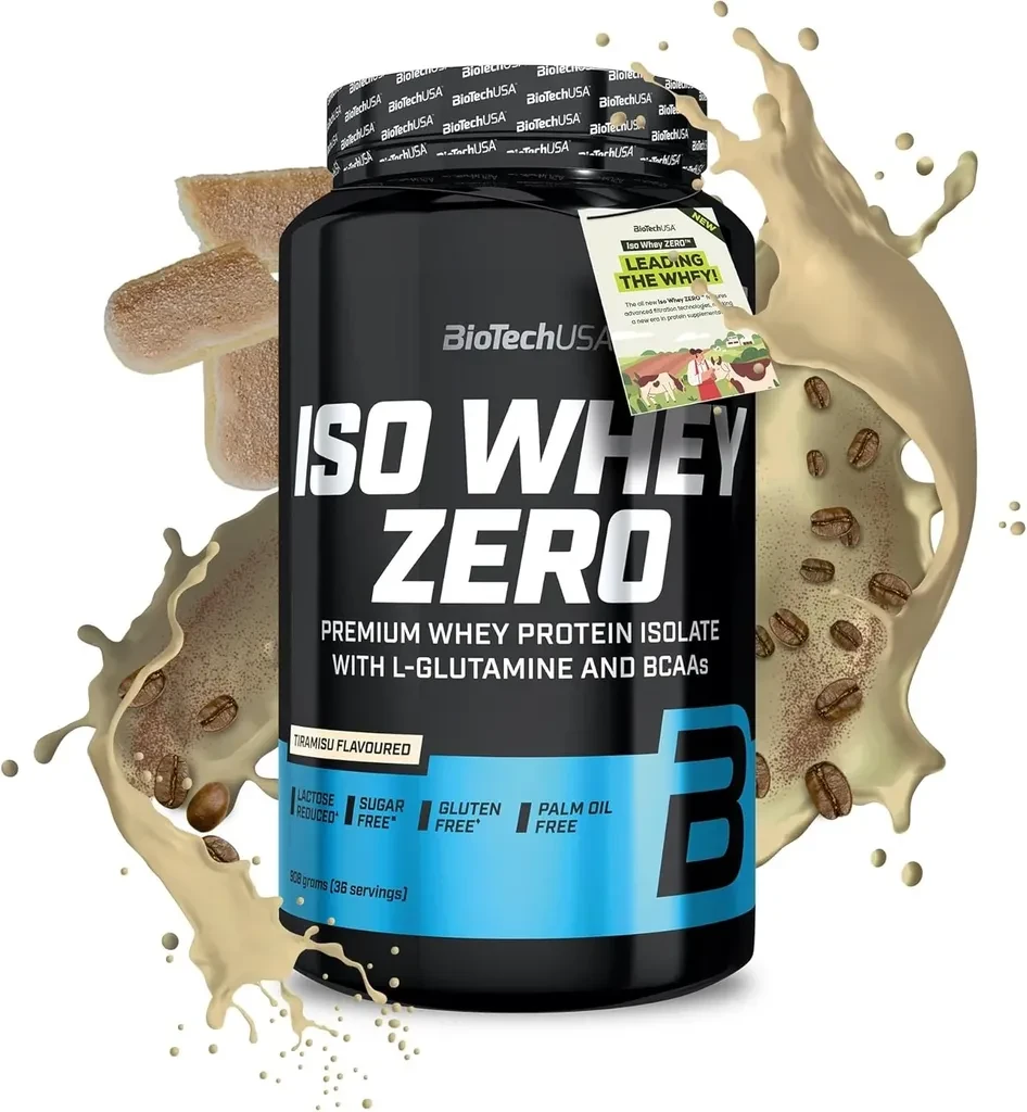 BioTechUSA Protein Iso Whey Zero, Tiramisu, 908 g