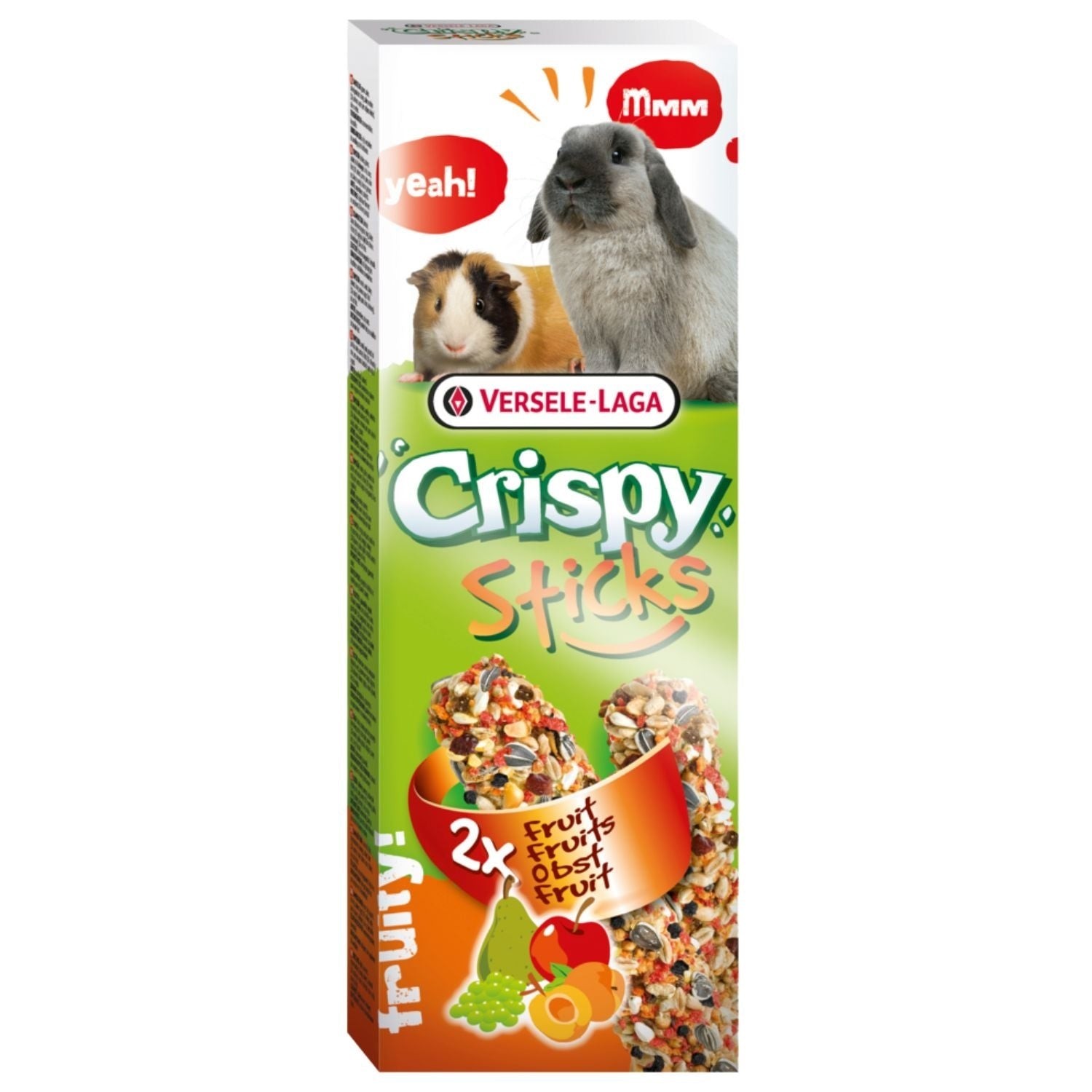 VERSELE-LAGA Štapići za Kuniće i Zamorčiće sa voćem Crispy Sticks 2 komada, 110g