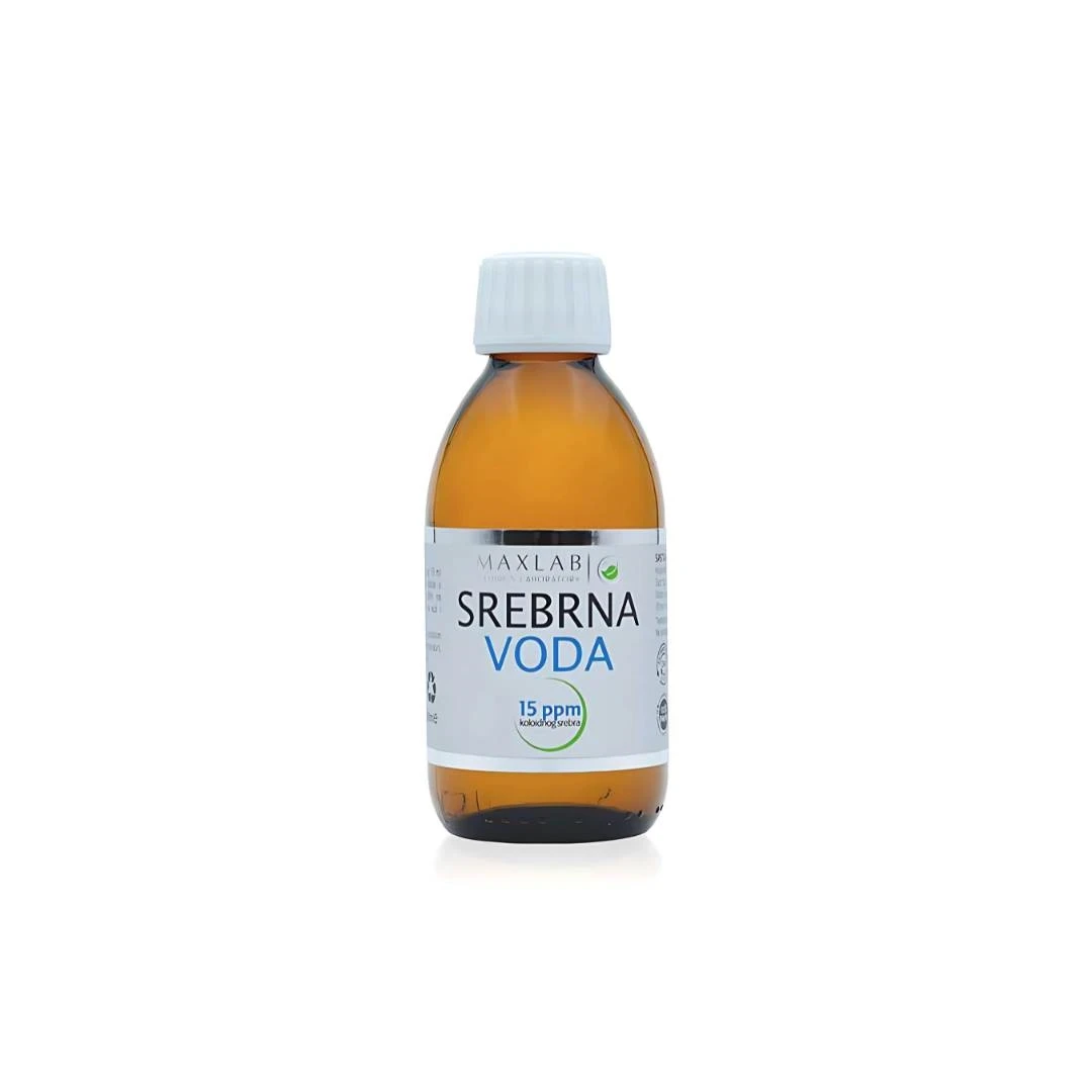 MAXLAB Koloidna Srebrna voda, 15 ppm, 200ml