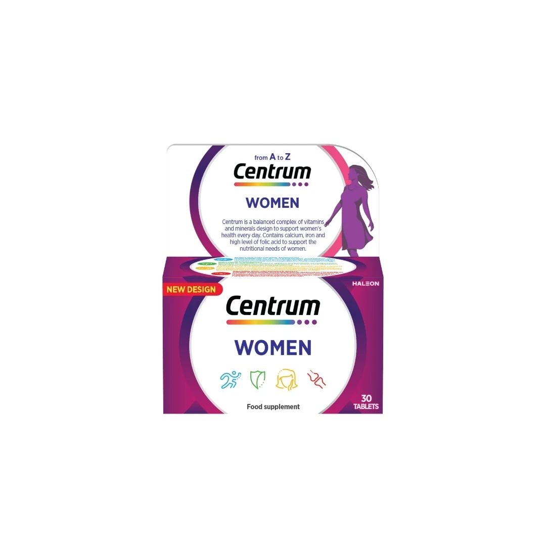 CENTRUM Kompleks vitamina i minerala Women, 30 tableta