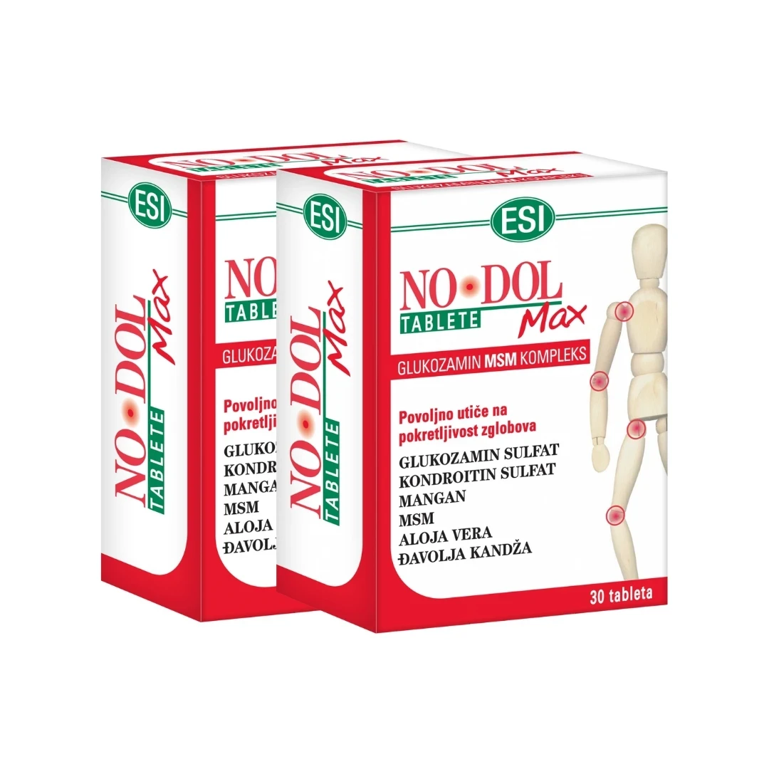 ESI Tablete za olakšavanje tegoba izazvanih hroničnim upalama zglobova No·Dol Max, 60 Tableta