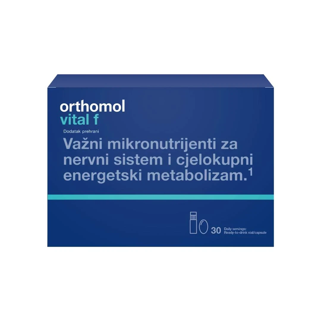 ORTHOMOL Vitamini za žene Vital F, 30 bočica