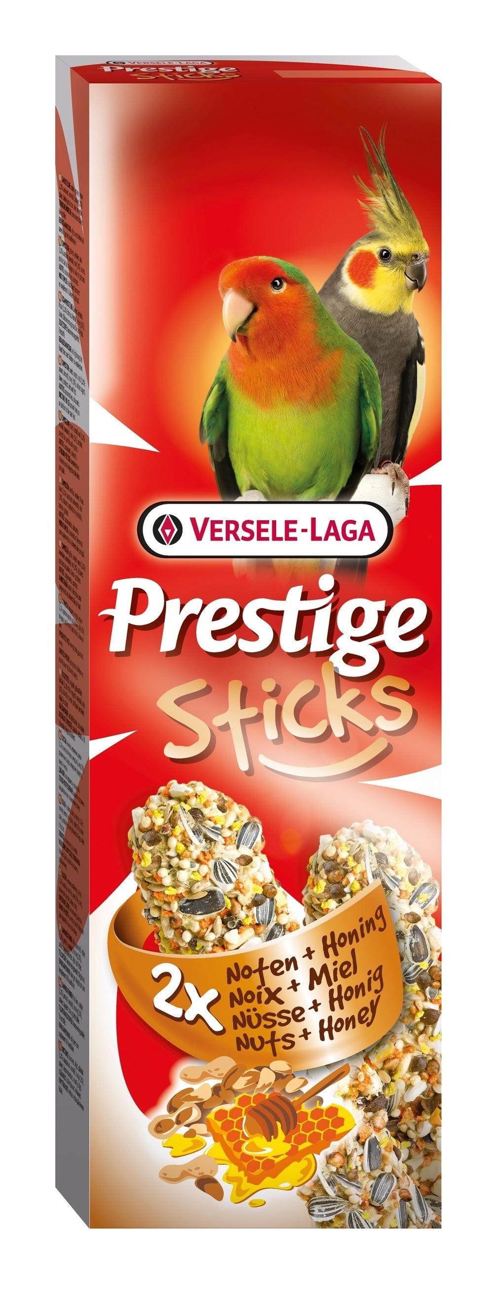 VERSELE-LAGA Hranjivi štapići za Nimfe sa Jezgrastim voćem Prestige Sticks 140g