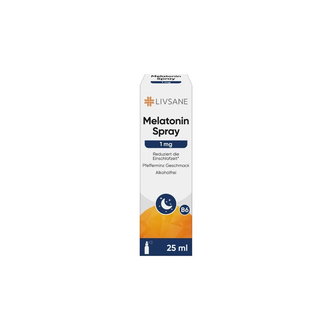 LIVSANE Melatonin u spreju, Menta, 1mg, 25ml