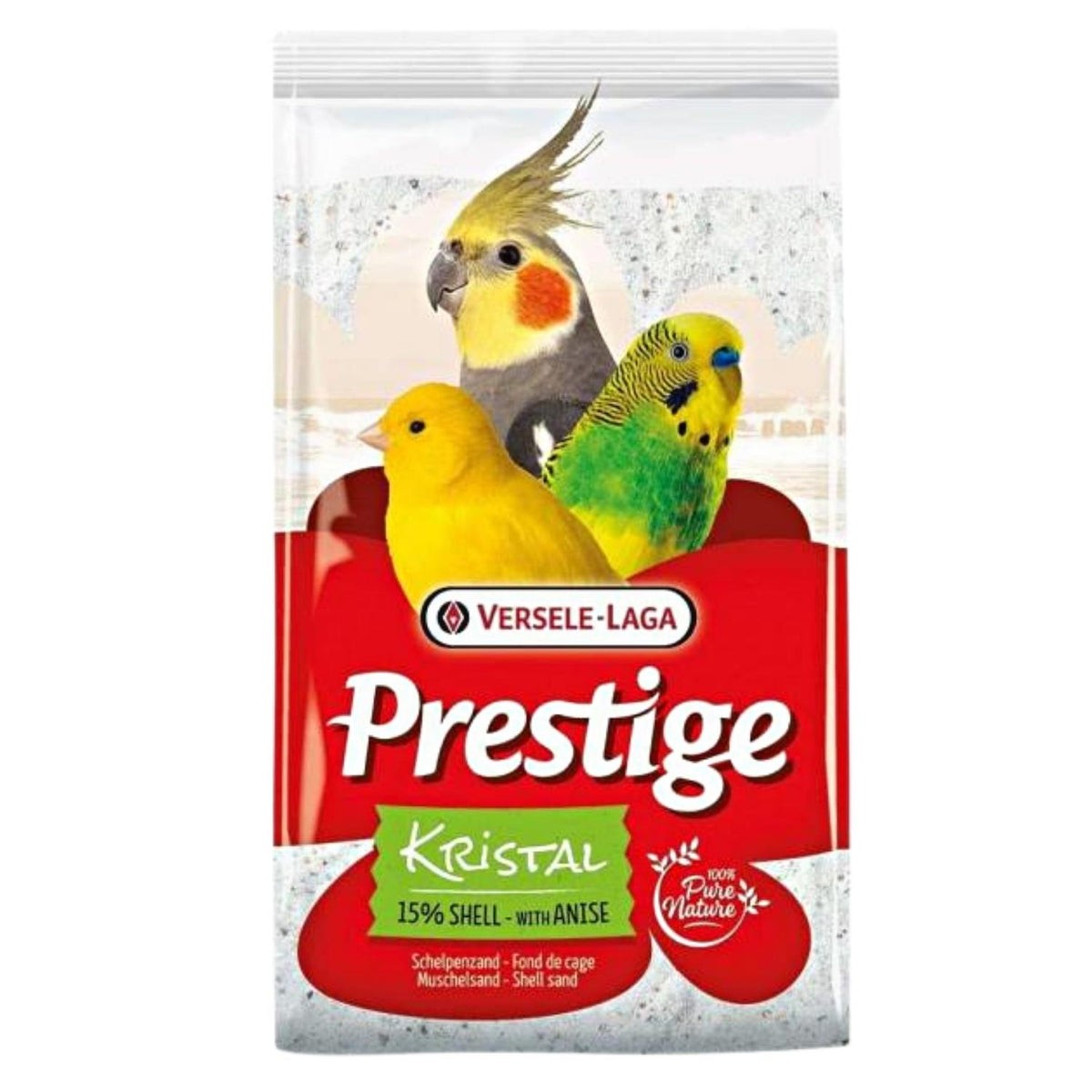 VERSELE-LAGA Podloga za ptice sa Anisom Prestige Shellsand Kristal 5kg