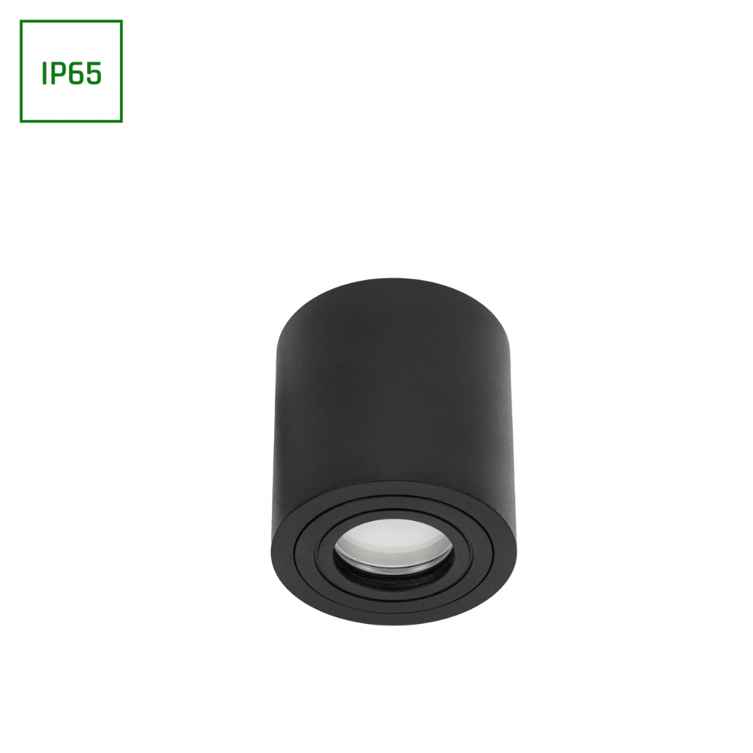 SPECTRUM LED Sijalica Chloe Round IP65, GU10, Crna