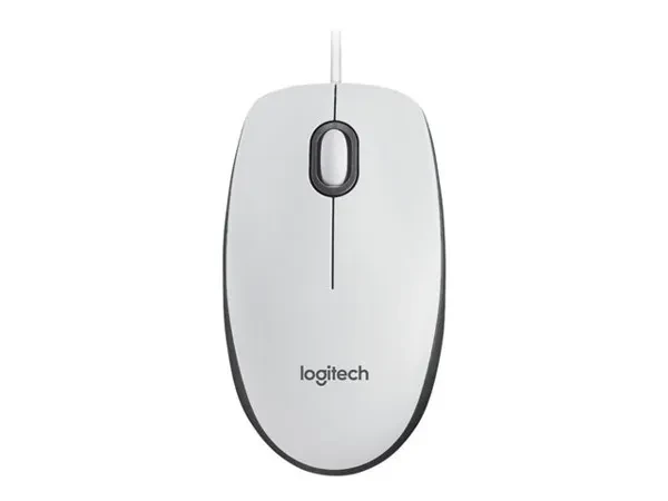 LOGITECH Miš M100, 1000dpi, Beli