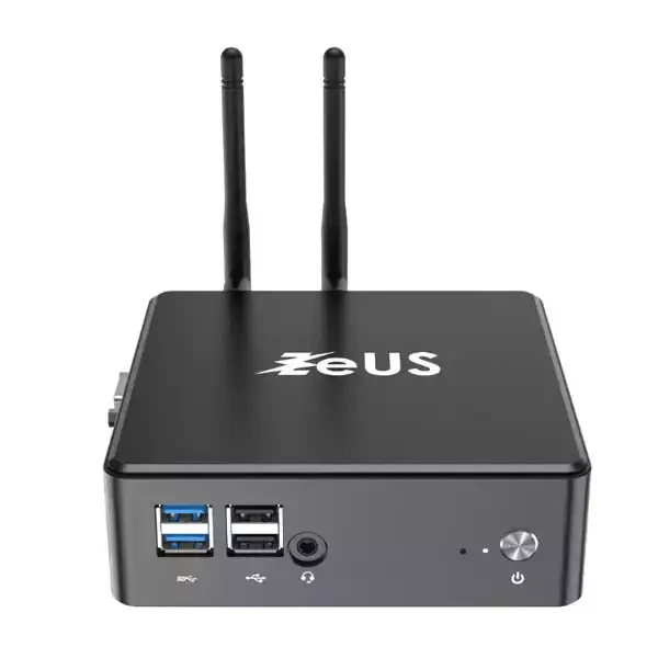 ZEUS Desktop računar mini PC MPI10-P24, Intel pentium 6305, 1.80 GHz/DDR4, Tamnosivi