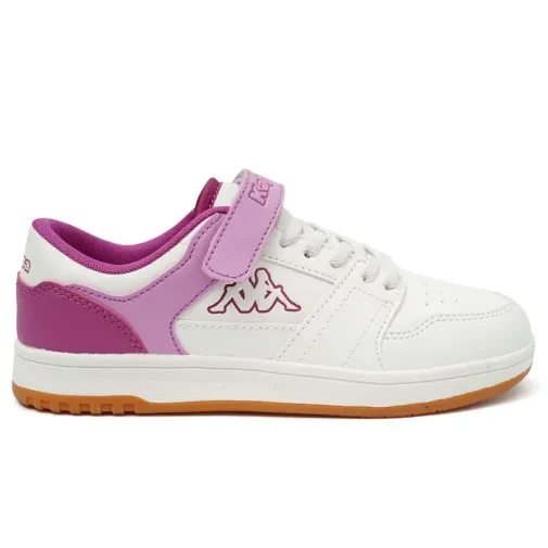 KAPPA Patike za devojčice Logo Rernal Ev Kid, Bele