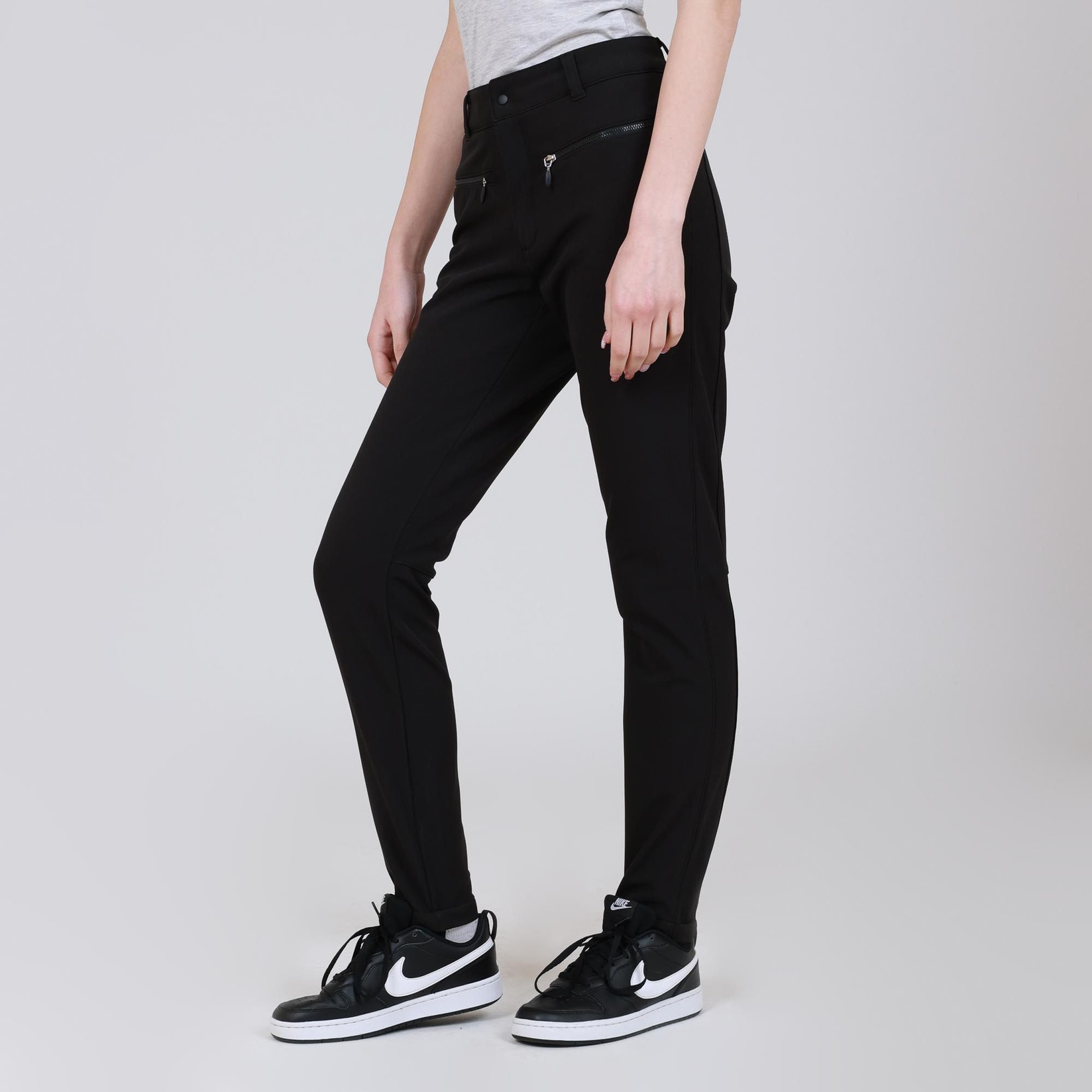 Icepeak Ženske ski pantalone Enigma W, Crne