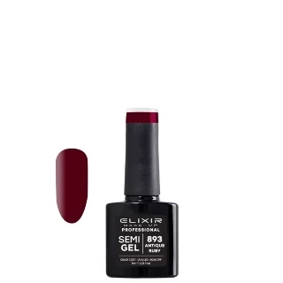 Elixir Gel lak za nokte 893 Antique Ruby, 8ml, Bordo