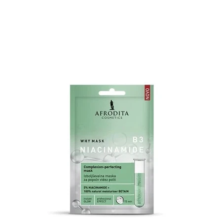 Afrodita Maska za lice Why Niacinamide, 2x6ml