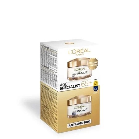 L'Oreal Set dnevna i noćna krema Age Specialist 65, 2x50ml