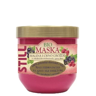 Still Maska za kosu sa malinom i crnim grožđem Bio, 500ml