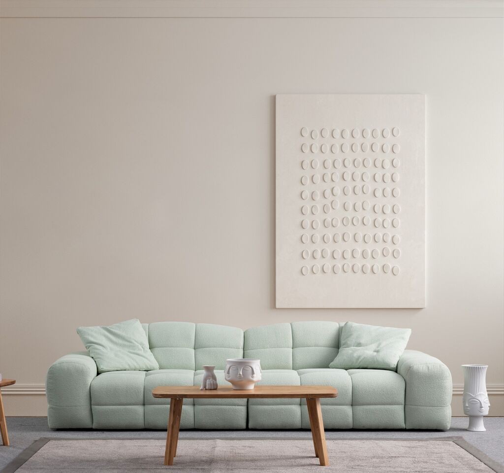 Atelier del Sofa Trosed Pescara Lounge, 310x108x83 cm, Menta