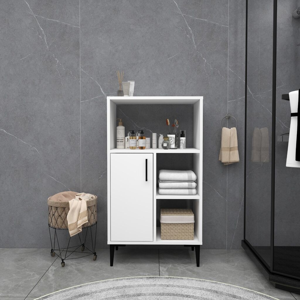 Hanah Home Višenamenska komoda Sanimas, 60 x108.6 x35 cm, Bela