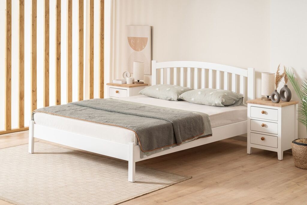 Hanah Home Francuski ležaj Nil, 120x98x200 cm, Beli