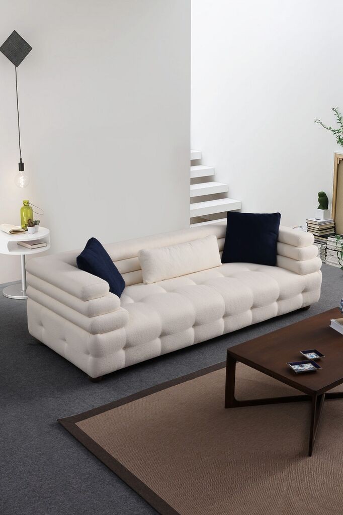 Atelier del Sofa Trosed Boston 3, 255x102x75 cm, Beli