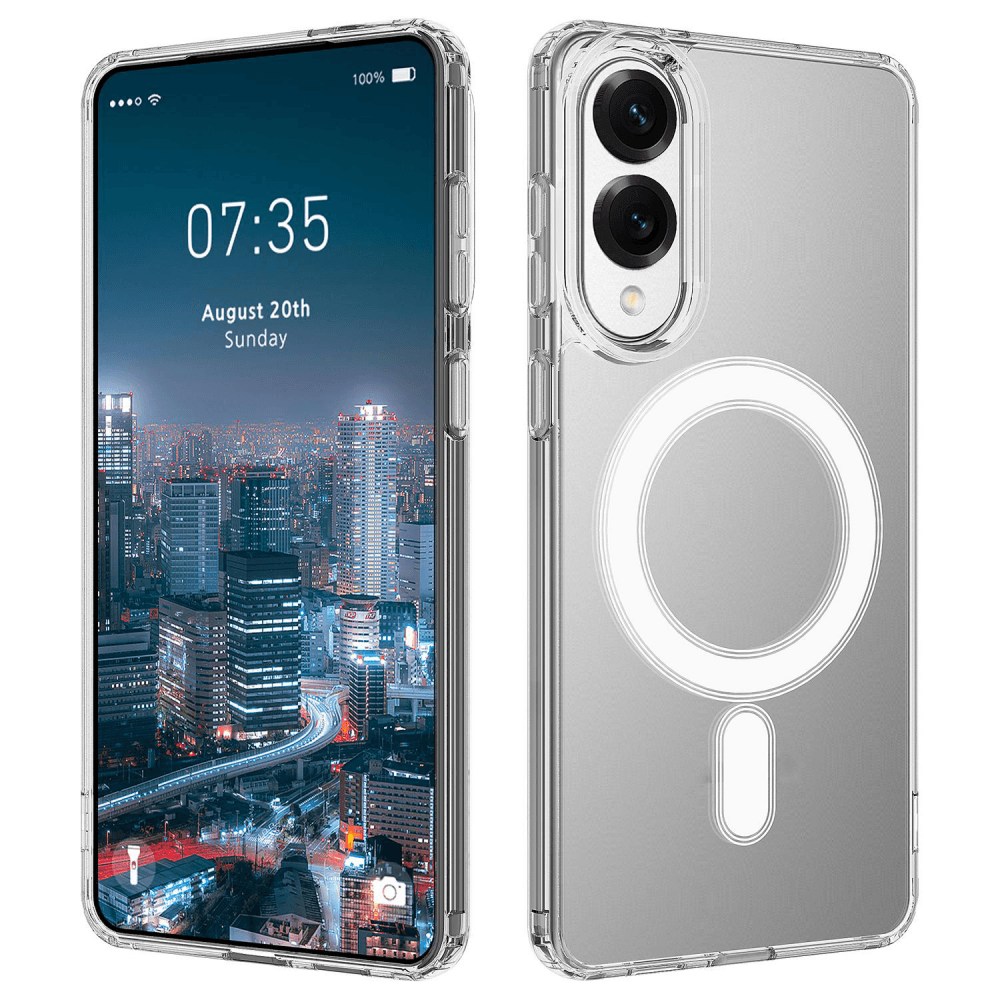 Maska za Samsung S25 Edge Magsafe, Providna