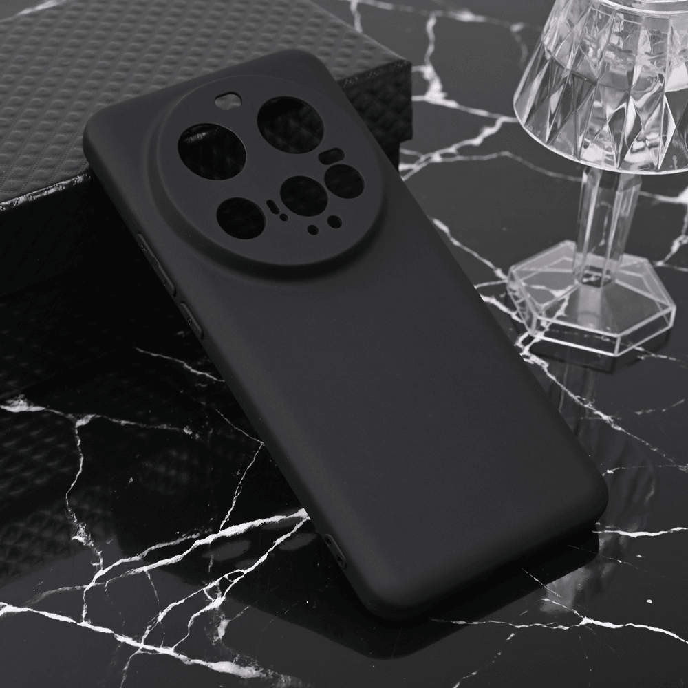 Maska za Xiaomi 15 Ultra, Ultra Thin, Silikonska, Crna