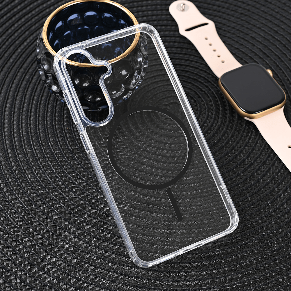 Maska za Samsung S25 Magsafe Color Line, Crna