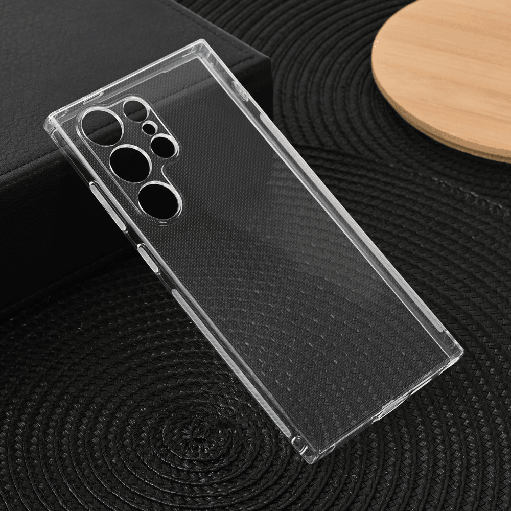 Maska za Samsung S24 Ultra, Ultra Thin sa zaštitom za port, Silikonska, Providna