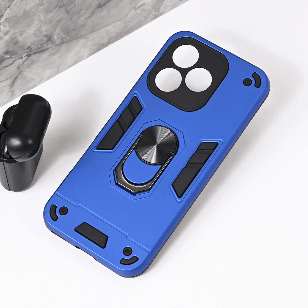 Maska za Honor 400 Lite Hard Ring, Tamnoplava