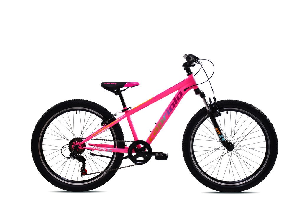 Capriolo Bicikl za decu Oxygen, 24"/12", Roze