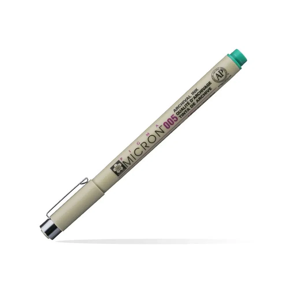 Royal Talens Liner Pigma Micron 005, 0.2mm, Zeleni