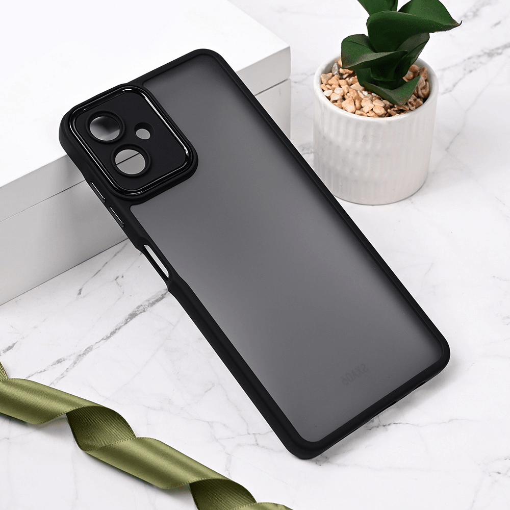 Maska za Samsung A06 4G Shining Camera, Crna