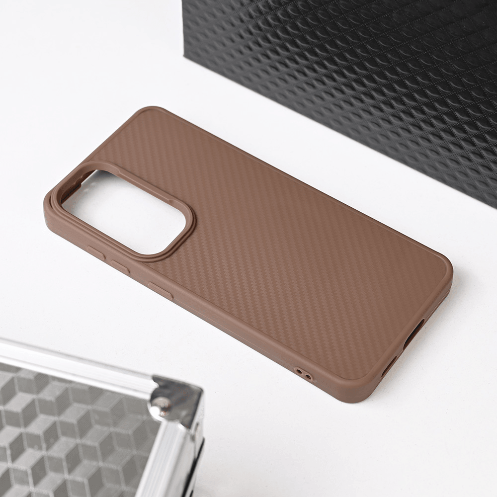 Maska za Samsung S23 Magsafe Kevlar, Braon