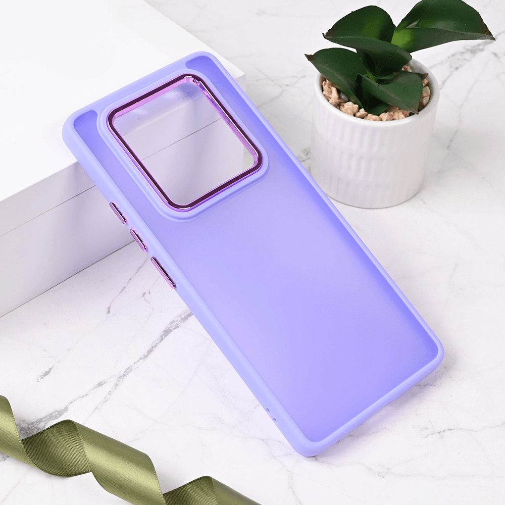 Maska za Xiaomi Redmi Note 14 Pro 4G Shining Camera, Lavanda