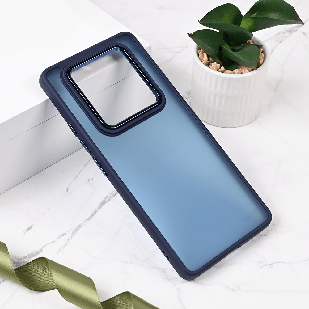 Maska za Xiaomi Redmi Note 14 Pro 4G Shining Camera, Teget