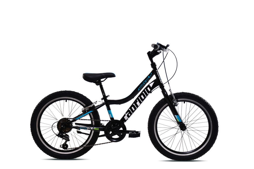 Capriolo Bicikl za decu 200, 20"/11", Crni