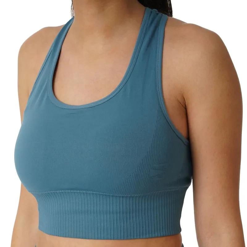 Eastbound Ženski top Wms Asana Seamless Bra, Petrolej