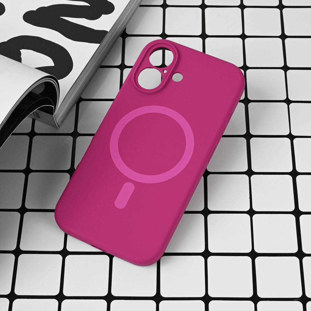 Maska za iPhone 16 6.1 Magsafe Pure color, Roze