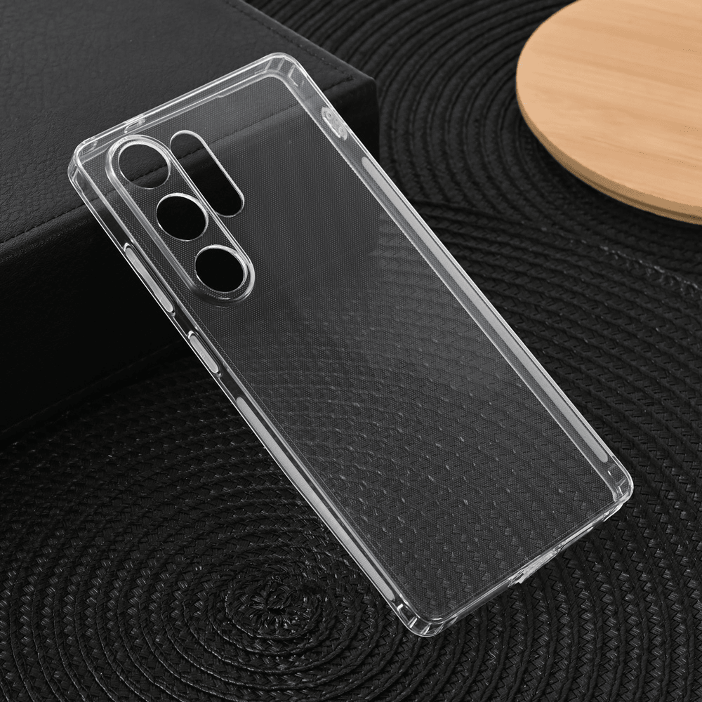 Maska za Samsung S25 Ultra, Ultra Thin sa zaštitom za port, Silikonska, Providna