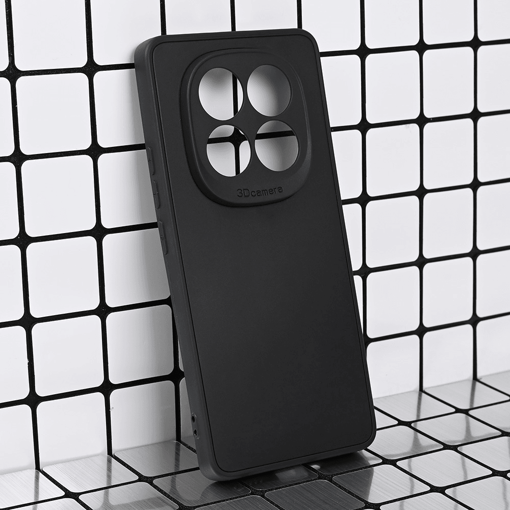 Maska za Xiaomi Redmi Note 14 Pro Plus 3D Camera, Crna