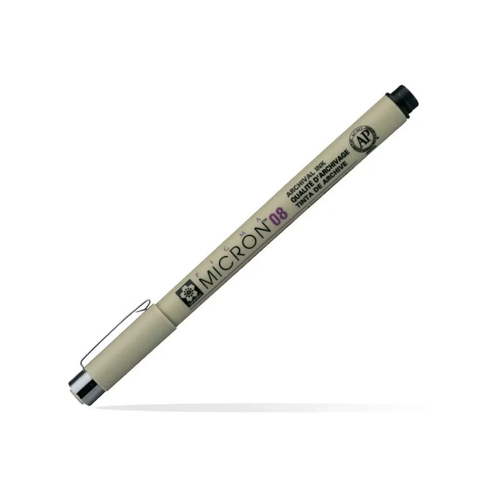 Royal Talens Liner Pigma Micron 08, 0.5mm, Crni