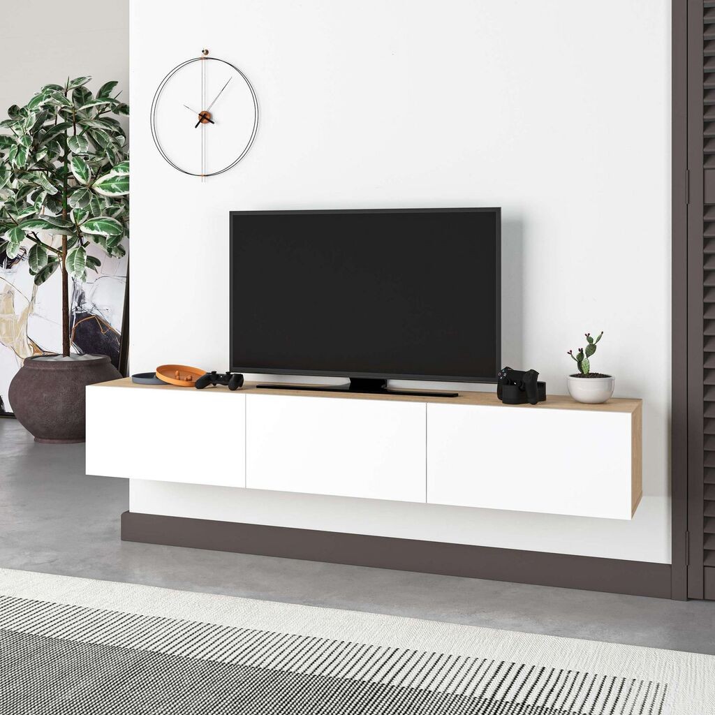 Hanah Home TV Komoda Francy 180, Bela