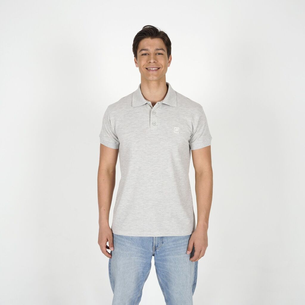 Rang Muška polo majica Manuel. Siva