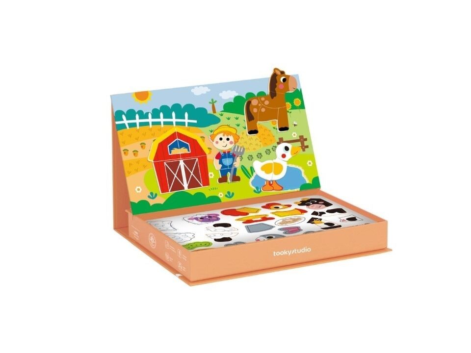 Tooky toys Magnetne kutije farma