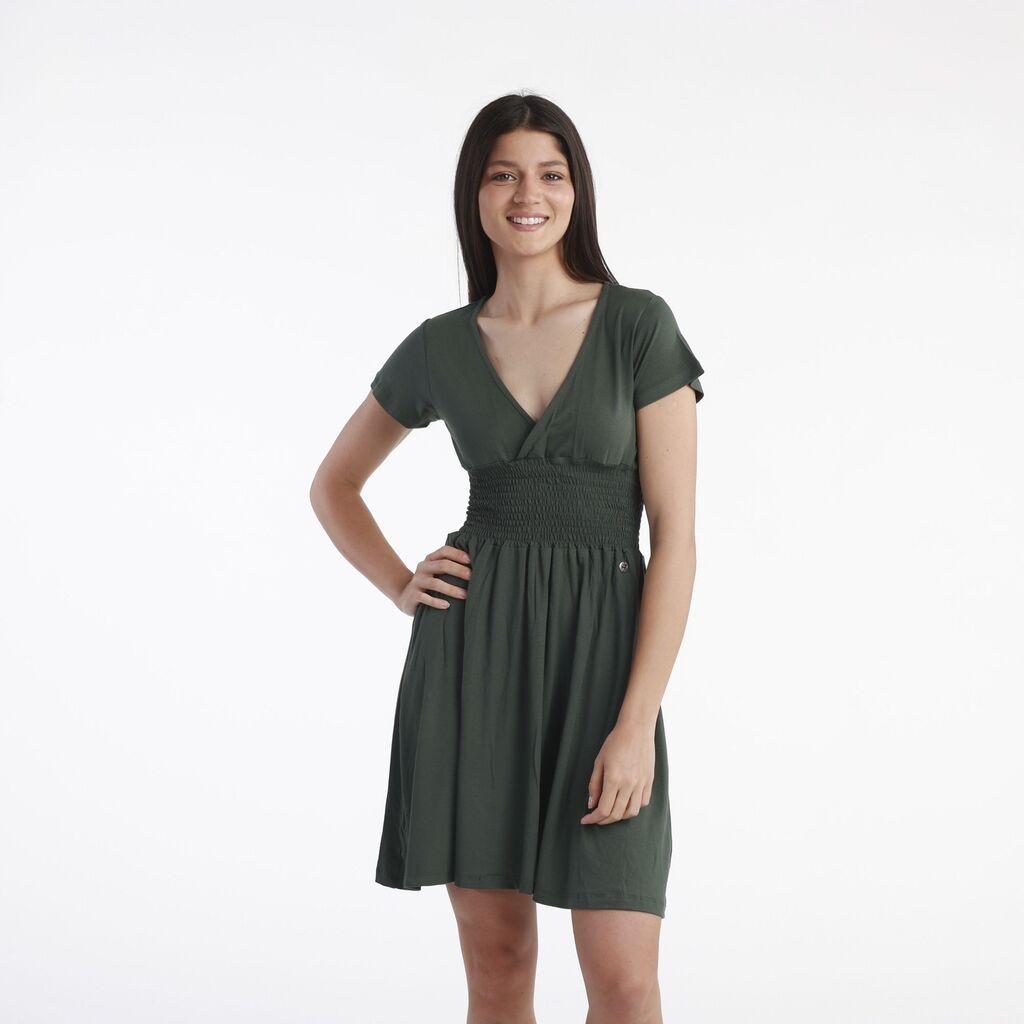 Rang Ženska haljina Sabrina, Maslinasta